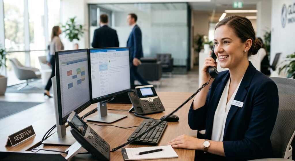 Smartphone showing multiple missed calls from customers