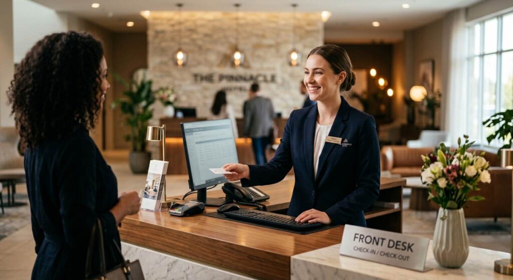 Receptionist duties and front desk responsibilities explained