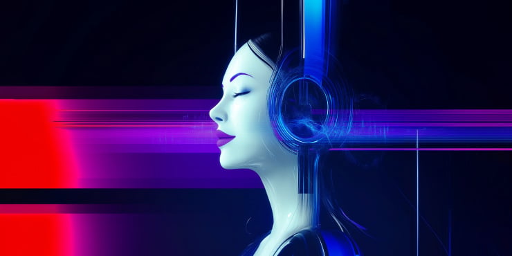 AI-generated voice used in virtual assistants