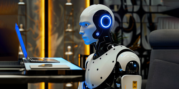Hospitality virtual assistant enhancing guest experience with AI.