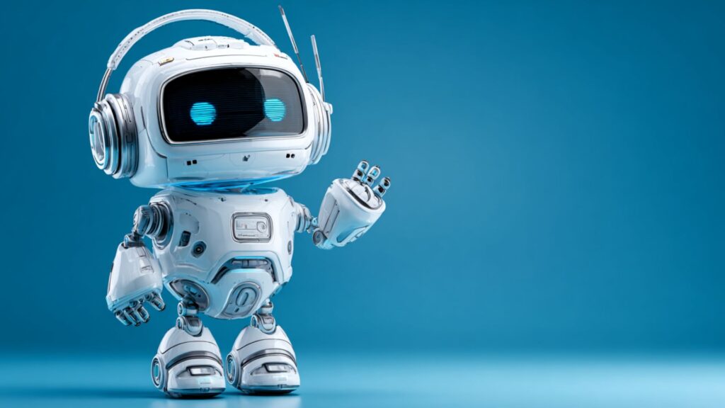 Helpdesk chatbot interface on IT service desk dashboard