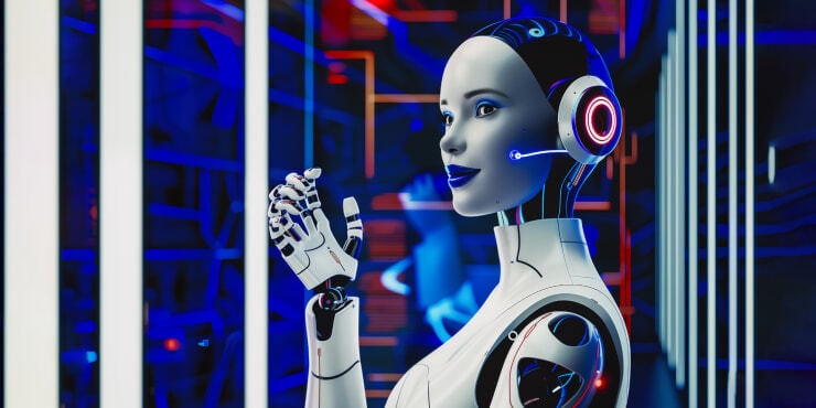 AI-driven virtual agent for customer service improving customer success.