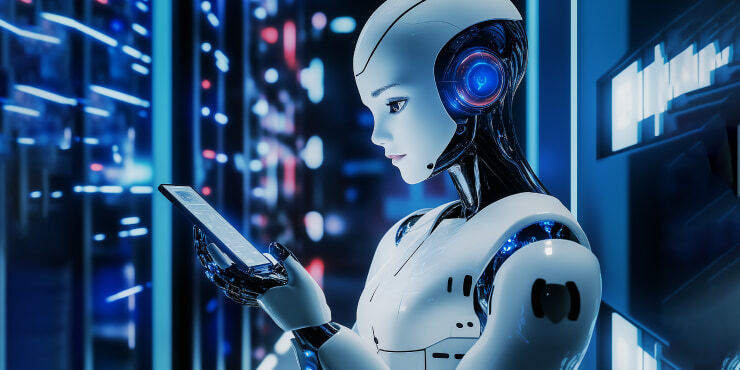 AI call bot managing a phone conversation