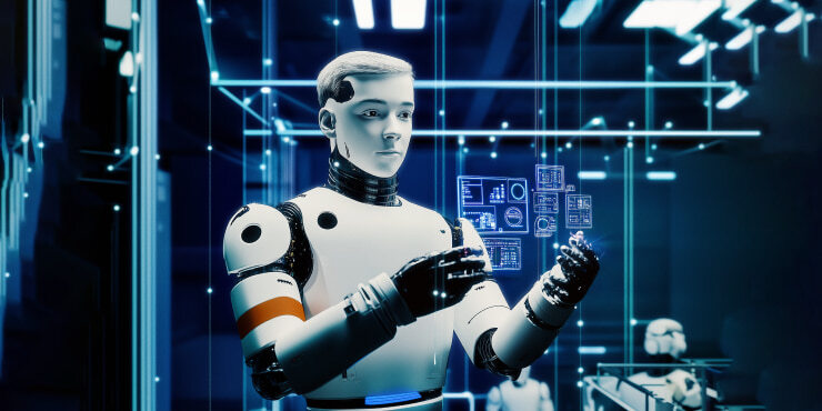 AI RPA and intelligent automation tools streamlining operations.