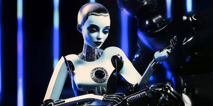 Artificial intelligence creating new music composition