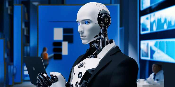Smart AI sales representative enhancing customer engagement
