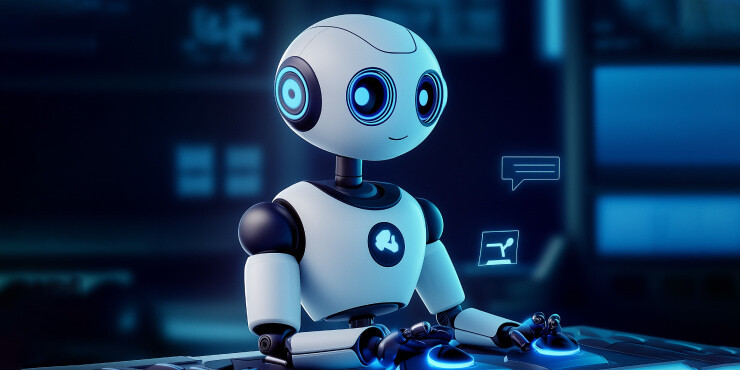 Machine learning chatbots using advanced algorithms to process user input.