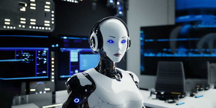 Virtual assistant call answering service in action