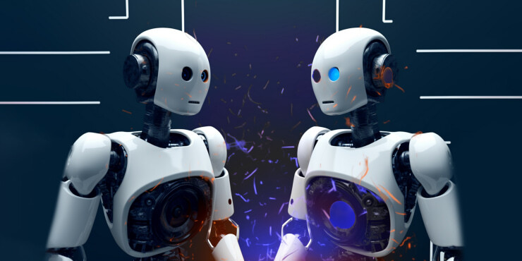Robotic peers in intelligent automation