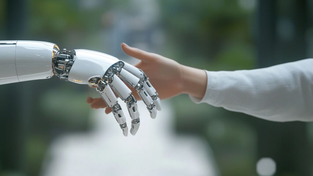 Emotional support AI providing companionship and care