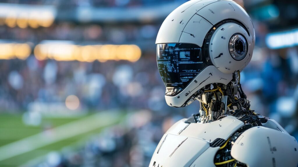 Machine learning in sports analysis with player data visualization