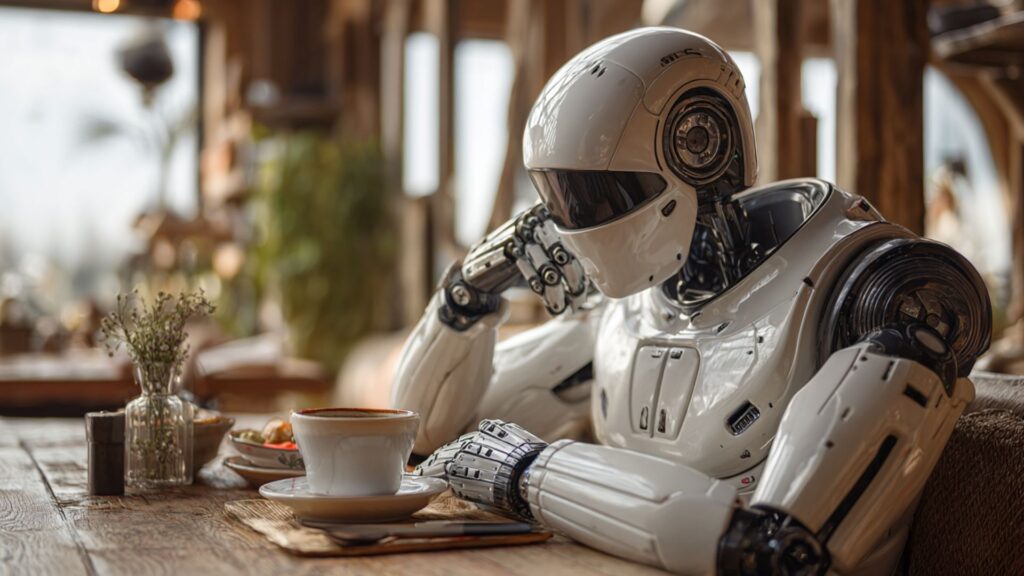 Artificial intelligence restaurant ordering kiosk interface