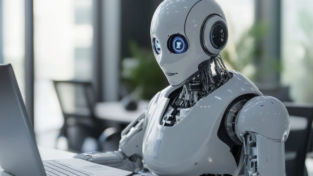 AI smart banking assistant on mobile