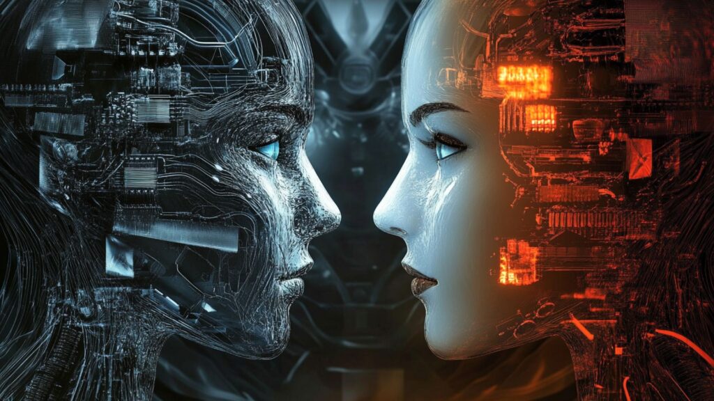 Comparing AI creativity vs human creativity in art