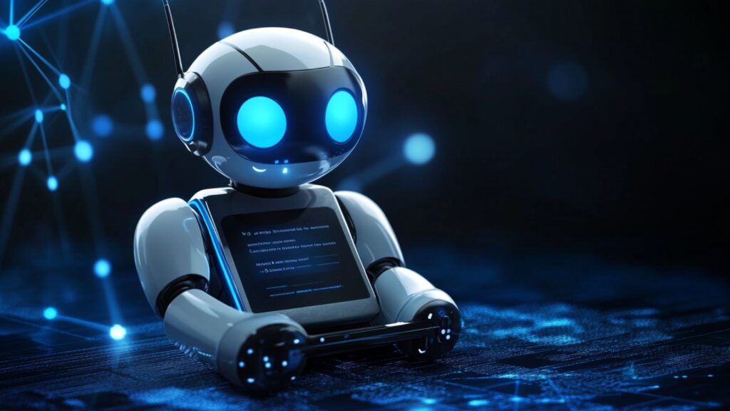 AI receptionist software managing customer inquiries