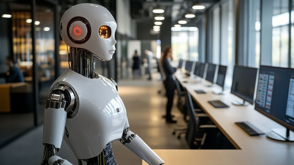 AI business assistant as virtual receptionist for small business growth