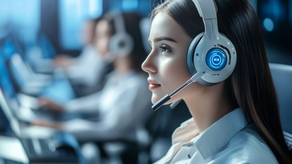 How does an answering service work diagram