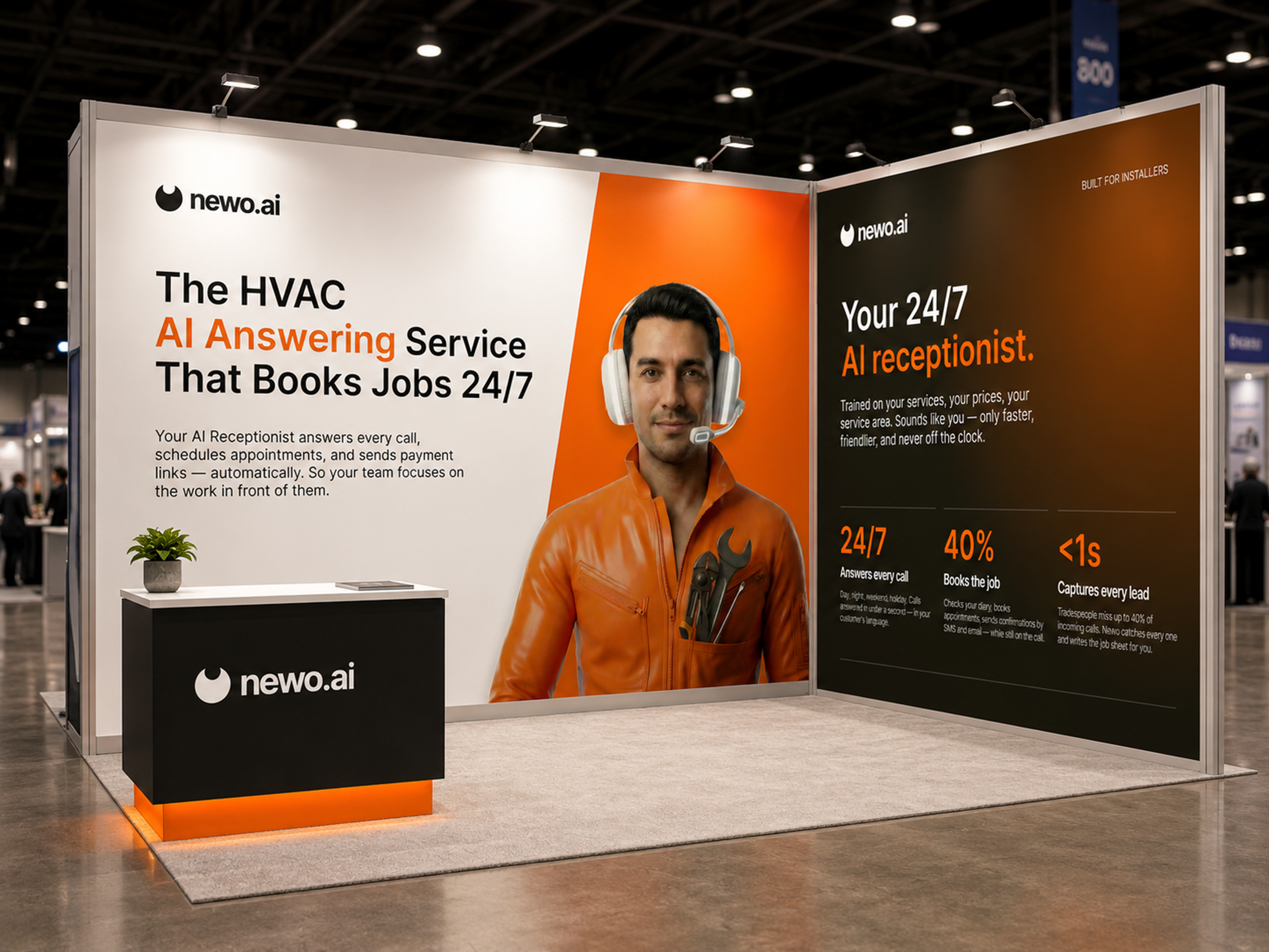 Newo.ai to showcase AI receptionists at InstallerSHOW
