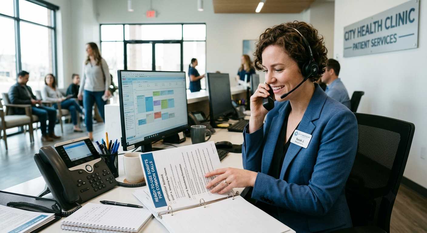 Answer the Phone Like a Pro: Scripts & Tips
