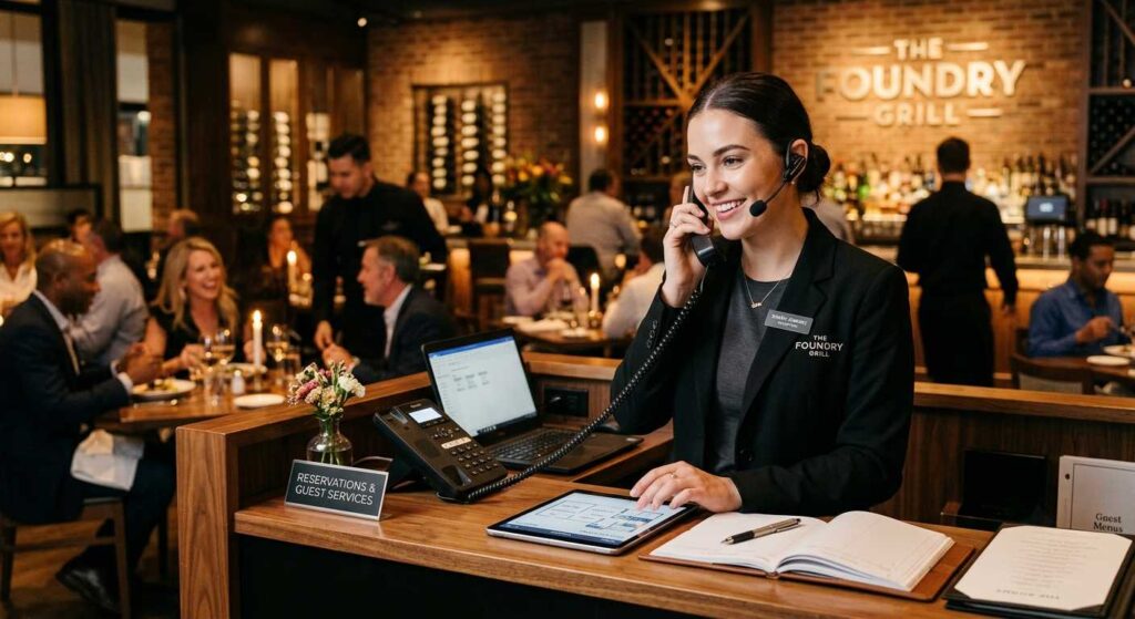 Restaurant no show fees and policy to reduce lost tables